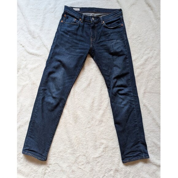 Levi's Premium Selvedge 511 Slim 31 X 32 Dark Wash Stretch 045115469 - Picture 1 of 7